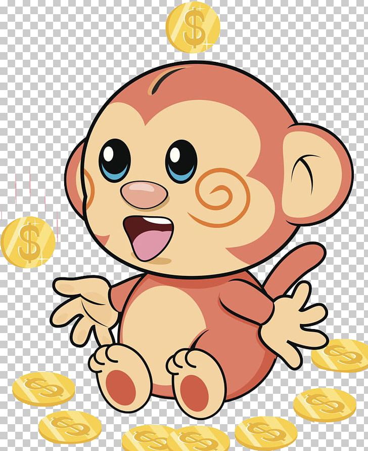 Monkey Illustration PNG, Clipart, Animal, Animals, Animation, Area, Artwork Free PNG Download