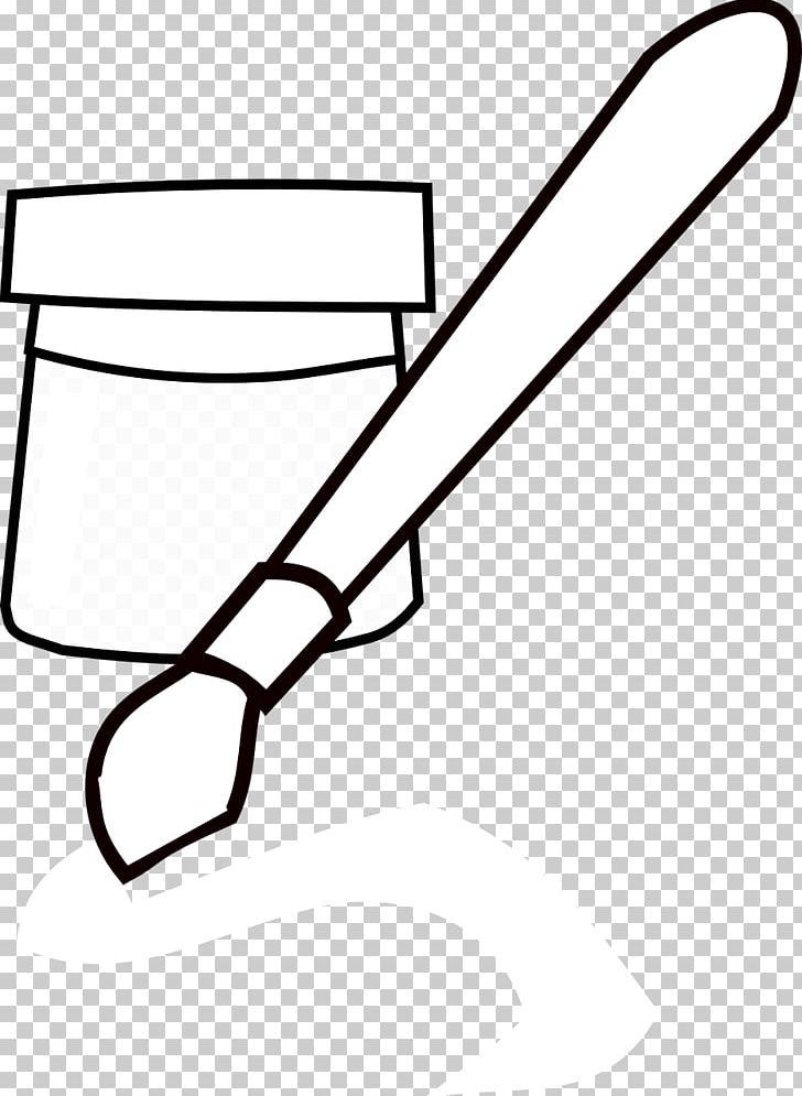 Paintbrush PNG, Clipart, Angle, Area, Art, Art Black And White, Black And White Free PNG Download