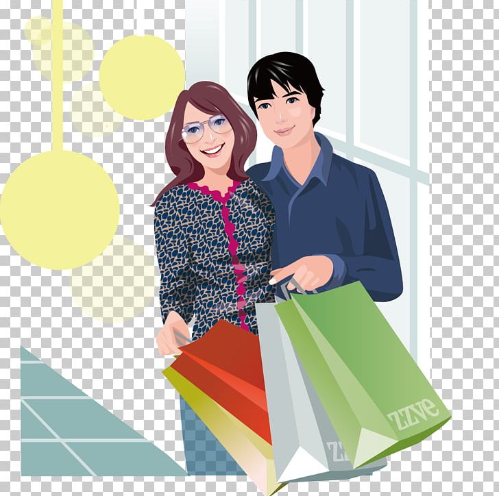 Shopping Couple Stock Photography PNG, Clipart, Business, Coffee Shop, Conversation, Couple, Couples Free PNG Download