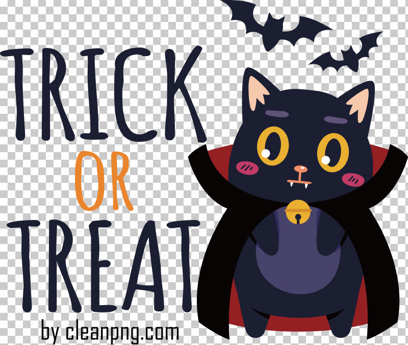 Halloween PNG, Clipart, Black Cat, Halloween, Trick Or Treat Free PNG Download