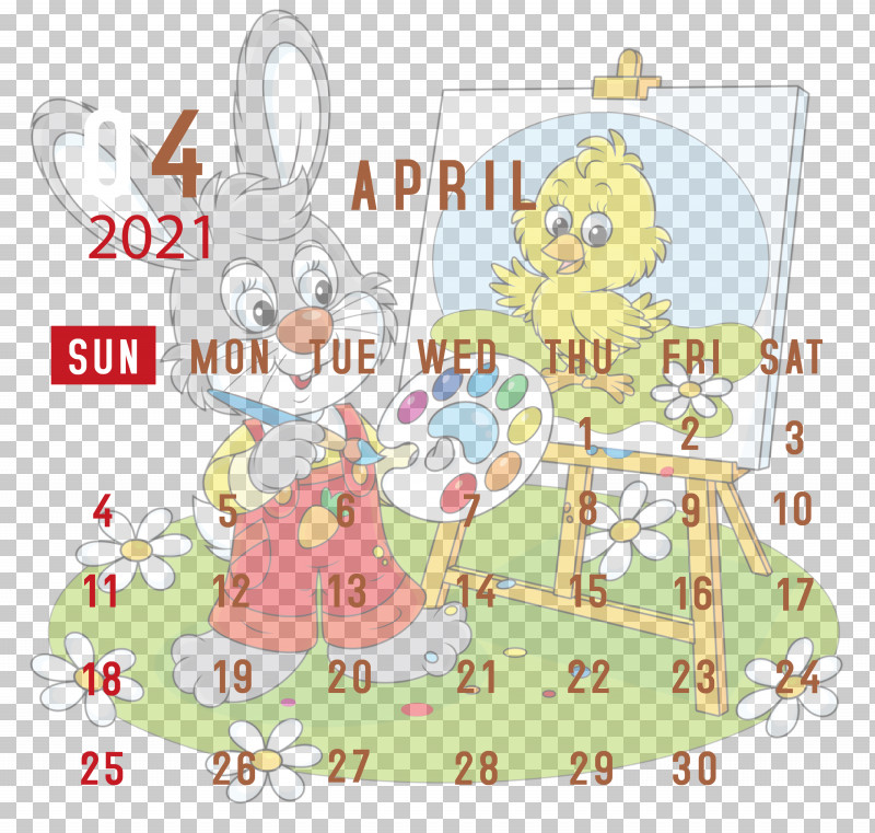 April 2021 Printable Calendar April 2021 Calendar 2021 Calendar PNG, Clipart, 2021 Calendar, April 2021 Printable Calendar, Biology, Cartoon, Character Free PNG Download