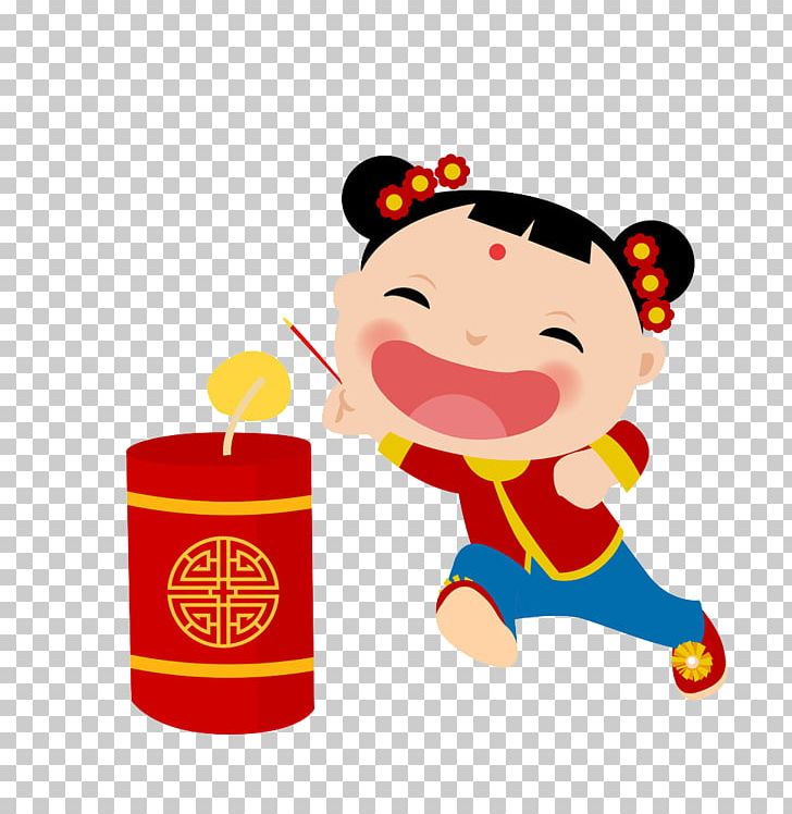 Chinese New Year Child Festival Firecracker PNG, Clipart, Adult Child, Art, Books Child, Cartoon, Chinese New Year Free PNG Download