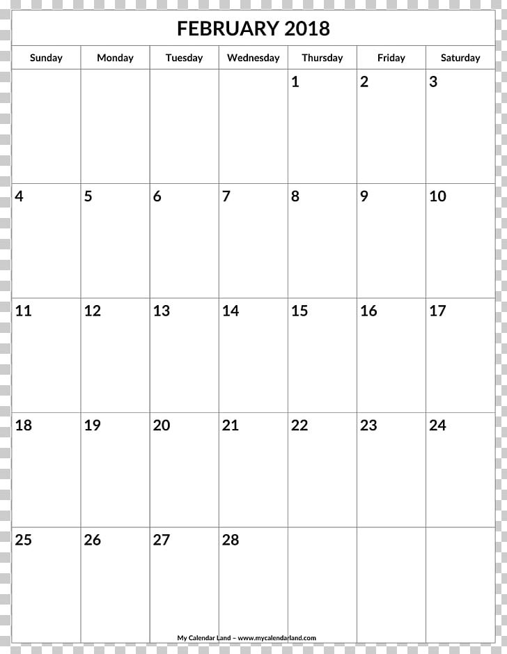0 February Calendar Pattern PNG, Clipart, 2018, Angle, Area, Art, Calendar Free PNG Download