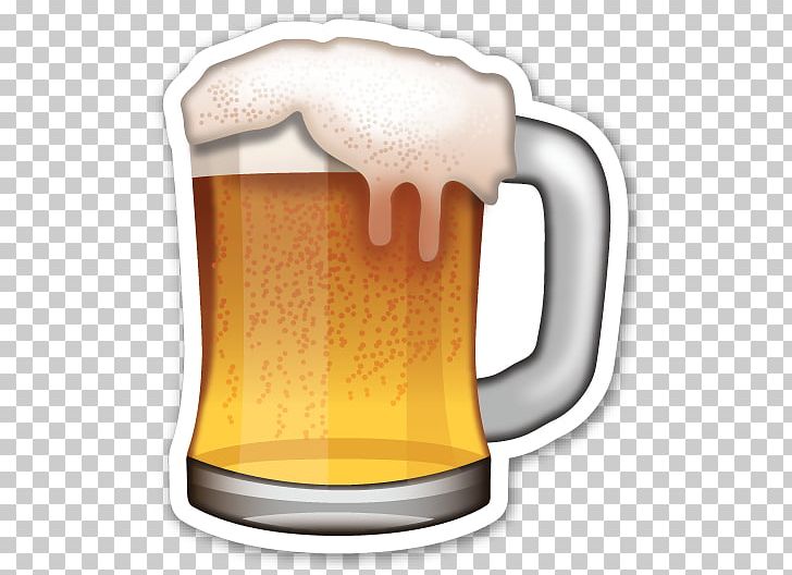 Beer Glasses Emoji Lager Sticker PNG, Clipart, Alcoholic Drink, Beer, Beer Bottle, Beer Brewing Grains Malts, Beer Glass Free PNG Download