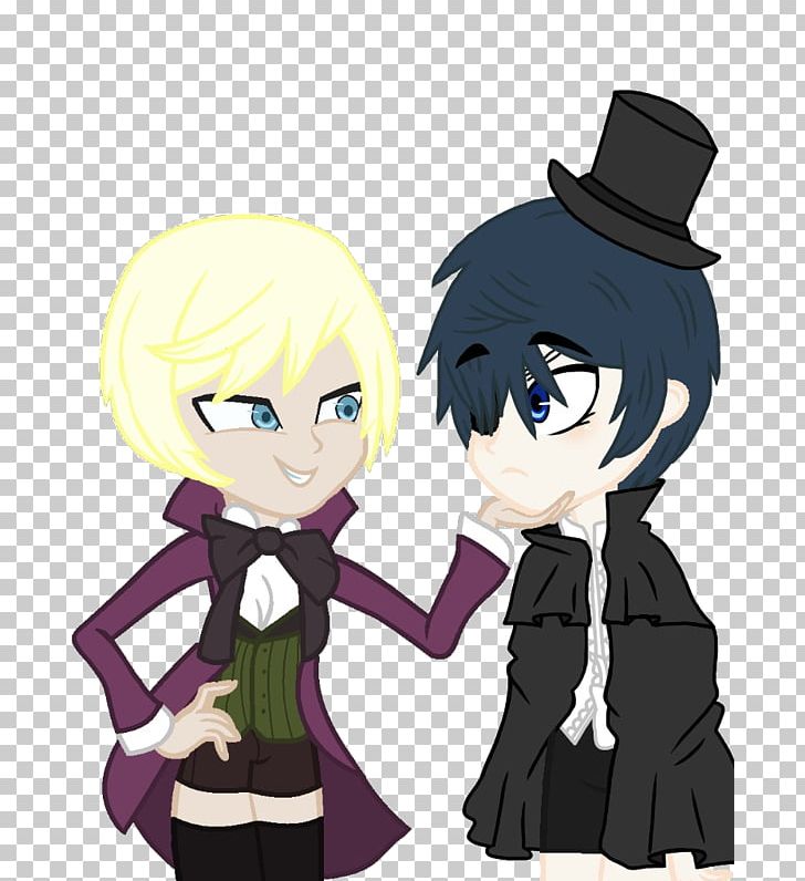 Ciel Phantomhive Black Butler Mangaka Chibi Png Clipart