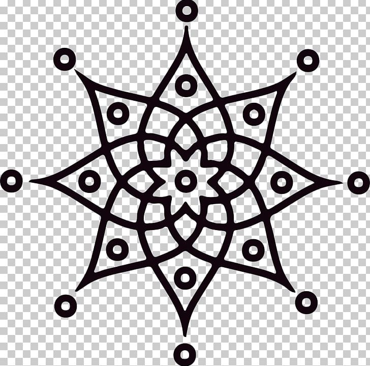 Mandala Ornament PNG, Clipart, Angle, Area, Art, Artwork, Black And White Free PNG Download