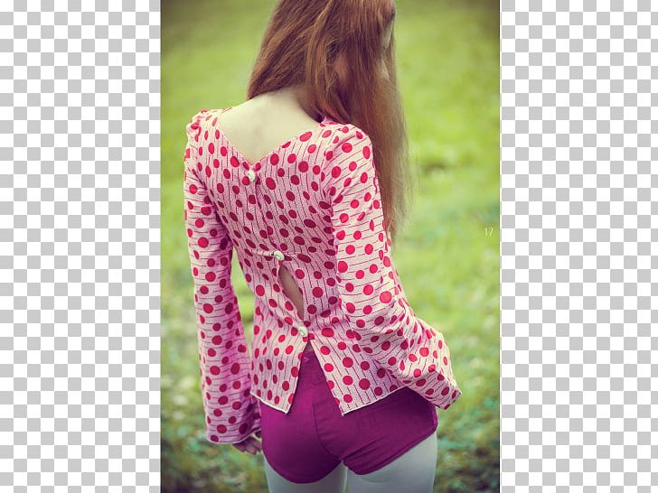 Polka Dot Shoulder Pink M Outerwear PNG, Clipart, Hypocrite, Joint, Magenta, Neck, Others Free PNG Download