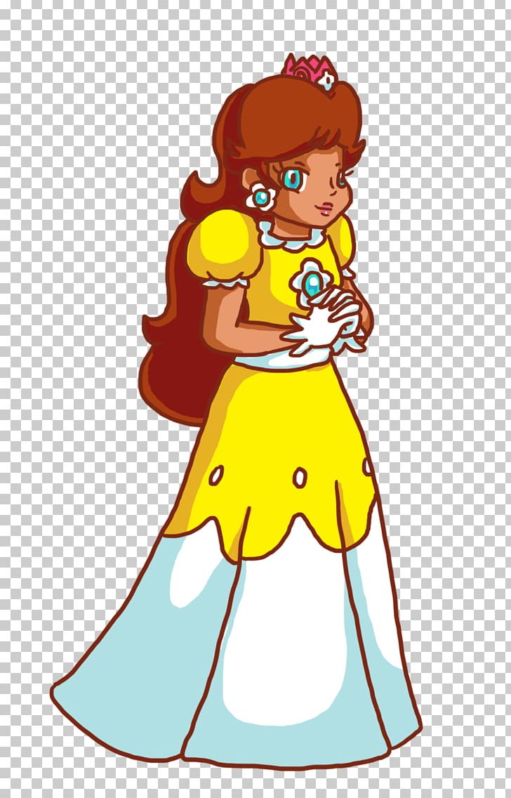 Princess Daisy Super Princess Peach Mario Art PNG, Clipart, Art, Artwork, Character, Clothing, Deviantart Free PNG Download