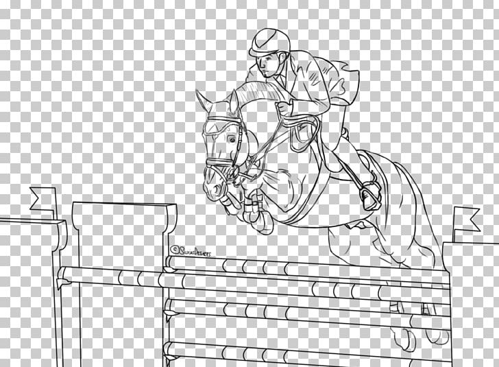 Horse Show Jumping Equestrian Coloring Book PNG, Clipart, Angle, Animals, Artwork, Black And White, Coloring Book Free PNG Download