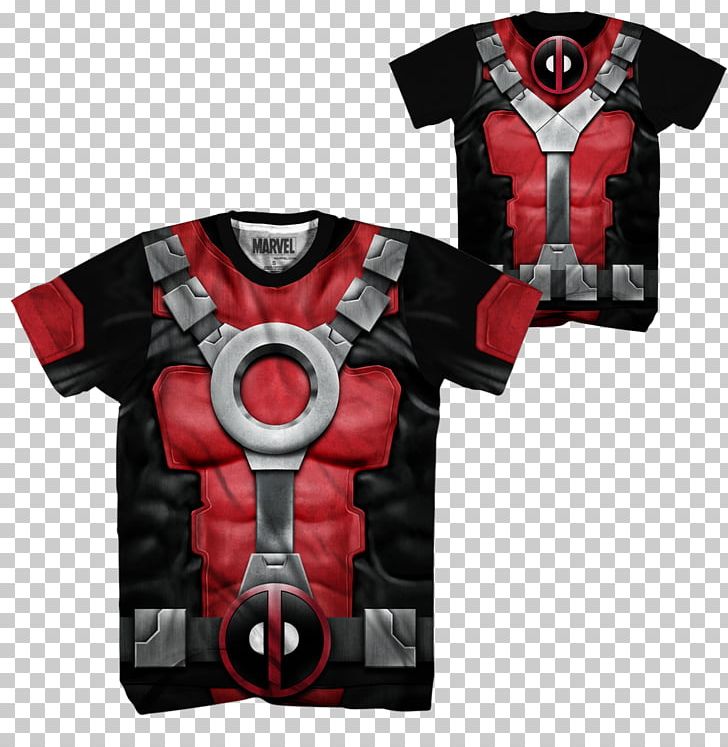 Long-sleeved T-shirt Deadpool Spider-Man PNG, Clipart, Cos, Deadpool, Jersey, Joint, Lacrosse Protective Gear Free PNG Download