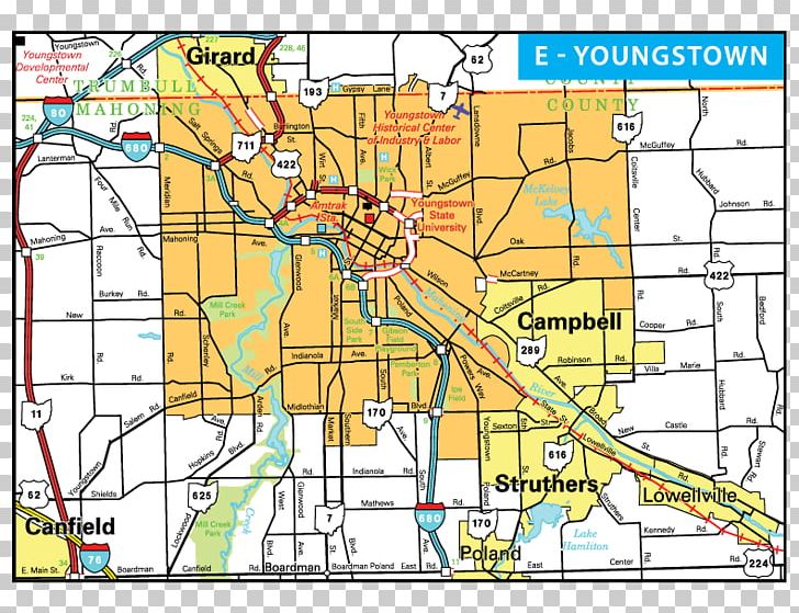 Lost Youngstown Vienna Center Map City PNG, Clipart, Area, Atlas, City, City Map, Columbus Ohio Free PNG Download