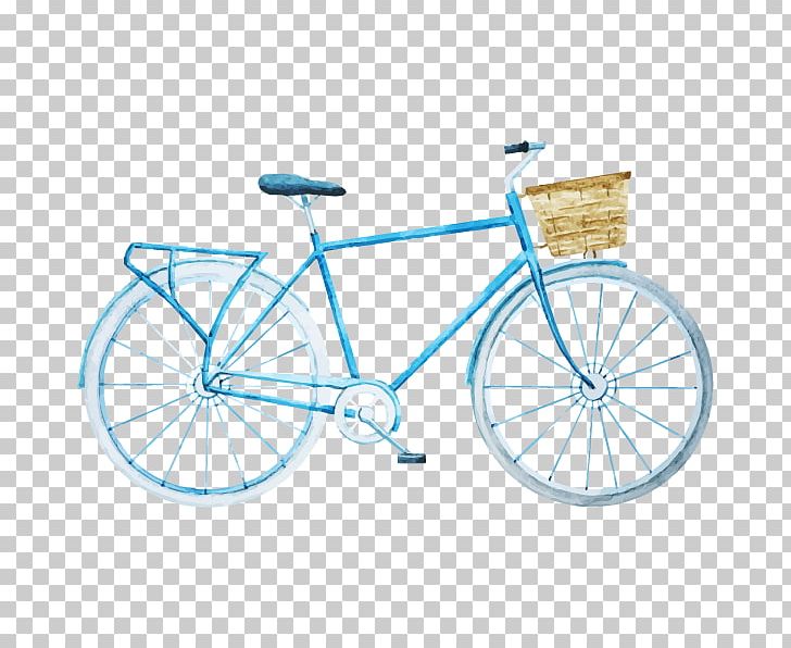 Watercolor Painting Bicycle PNG, Clipart, Art, Bicycle Accessory, Bicycle Basket, Bicycle Frame, Bicycle Part Free PNG Download