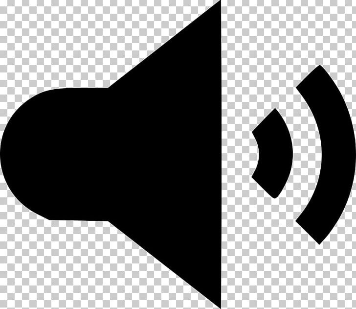 Computer Icons Loudspeaker Sound PNG, Clipart, Angle, Black, Black And White, Brand, Computer Icons Free PNG Download