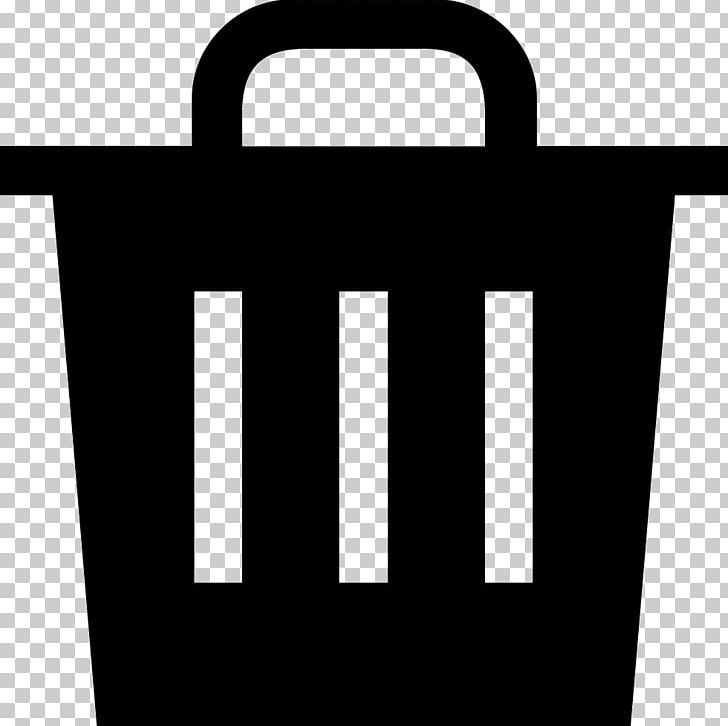 Rubbish Bins & Waste Paper Baskets Computer Icons Trash Recycling PNG, Clipart, Bin, Black, Black And White, Brand, Computer Icons Free PNG Download