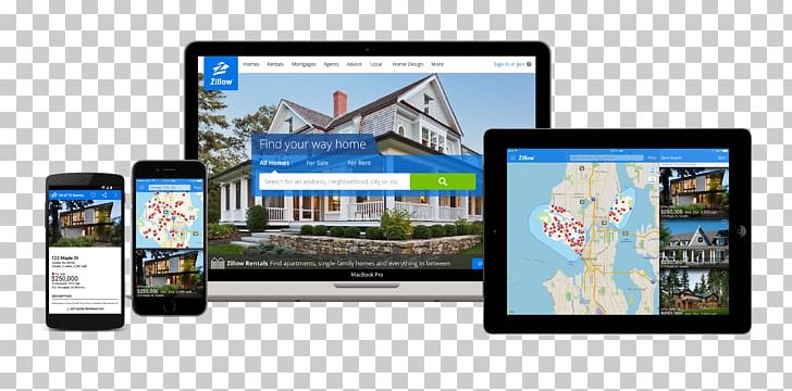 Zillow Real Estate House Estate Agent Business PNG, Clipart, Apartment, Brand, Business, Communication, Display Advertising Free PNG Download