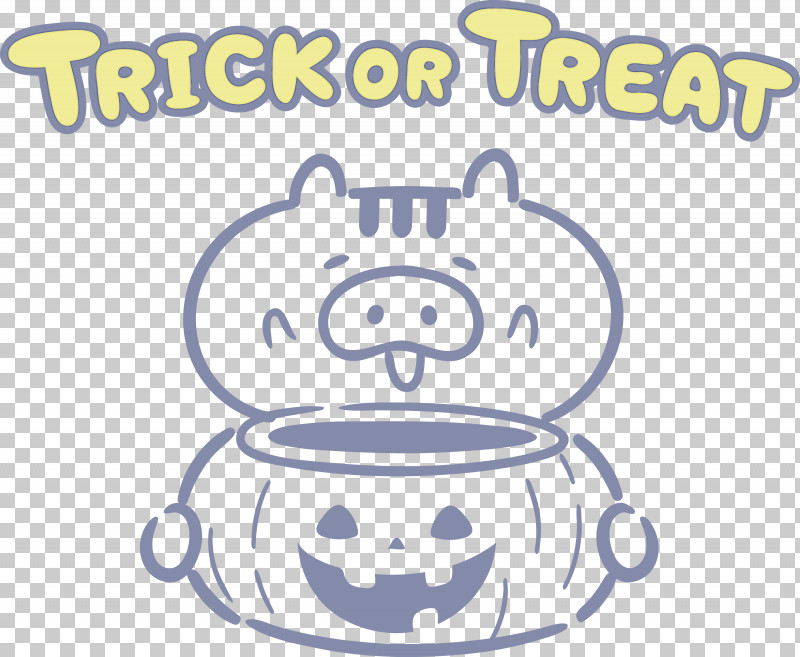 TRICK OR TREAT Happy Halloween PNG, Clipart, Behavior, Biology, Cartoon, Happiness, Happy Halloween Free PNG Download