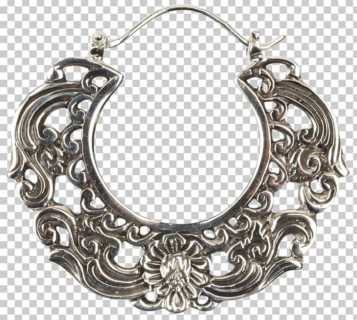 Earring Body Jewellery Necklace Silver PNG, Clipart, Body Jewellery, Body Jewelry, Body Piercing, Chain, Clothing Free PNG Download