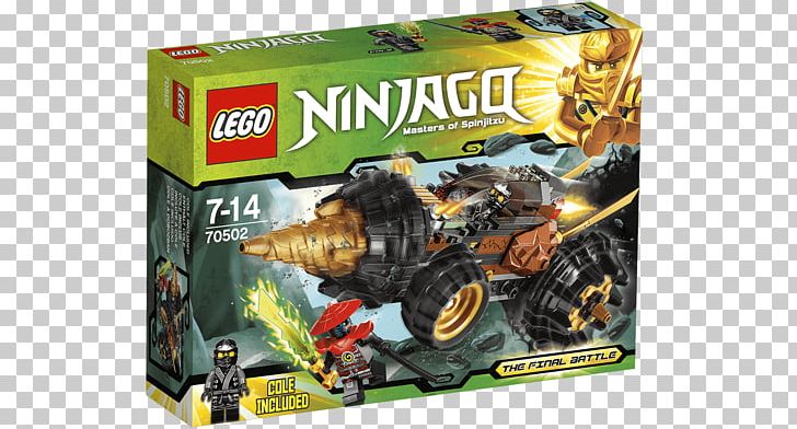 Lego Ninjago LEGO 70502 NINJAGO Cole's Earth Driller Lego Minifigure Toy PNG, Clipart,  Free PNG Download