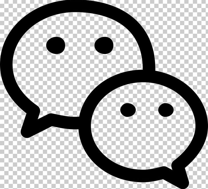 WeChat Computer Icons Encapsulated PostScript PNG, Clipart, Area, Black And White, Circle, Computer, Desktop Wallpaper Free PNG Download