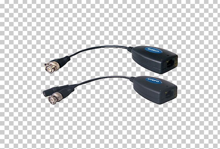 Adapter Balun Twisted Pair Transceiver Category 5 Cable PNG, Clipart, Adapter, Analog High Definition, Balun, Bnc Connector, Cable Free PNG Download