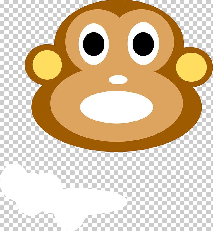Primate Cartoon Animal PNG, Clipart, Animal, Brown, Cartoon, Circle, Emoji Free PNG Download