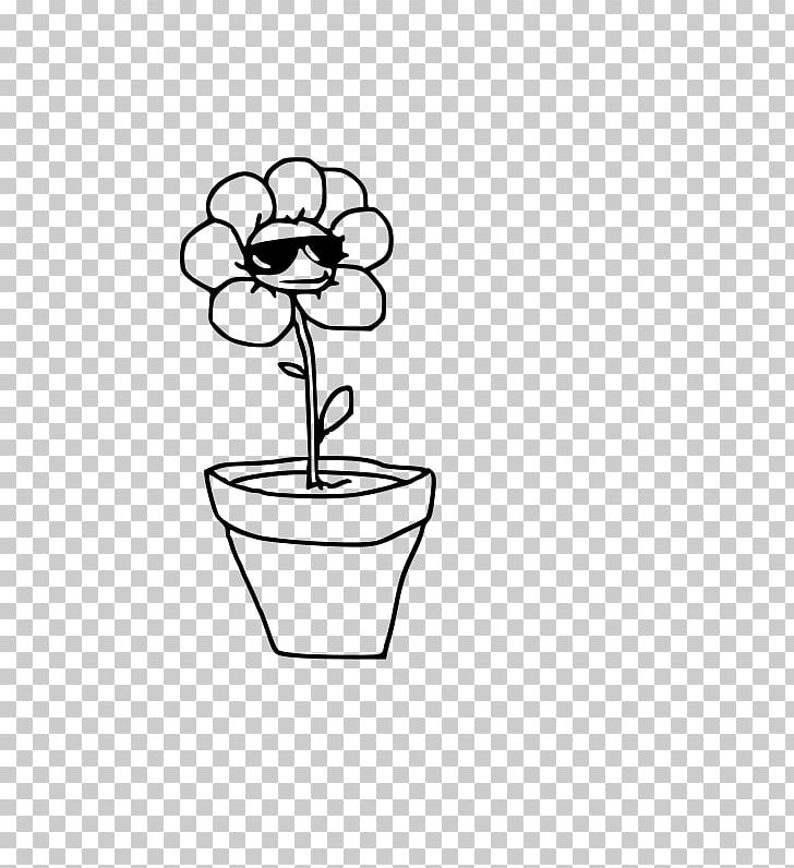 Flowerpot Houseplant Crock PNG, Clipart, Artificial Flower, Artwork, Black And White, Cae, Cartoon Free PNG Download