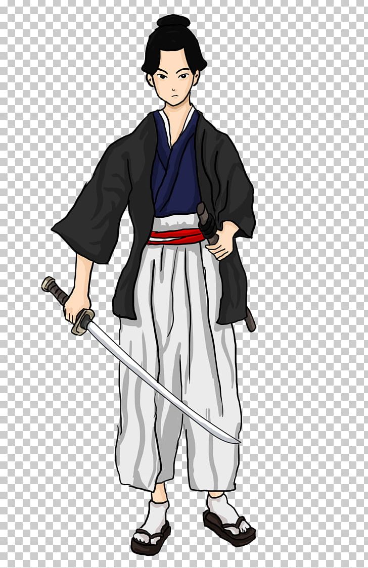 samurai drawing anime