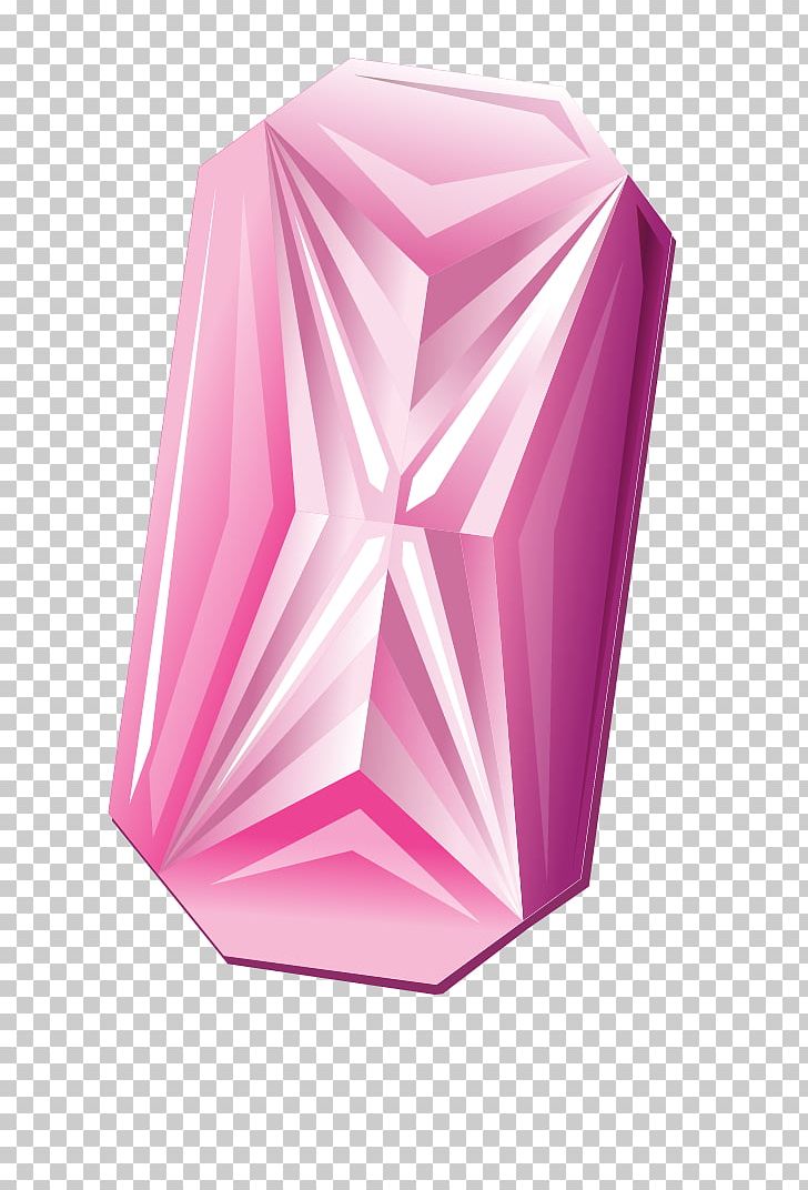 Pink Diamond Euclidean Gemstone PNG, Clipart, Angle, Brilliant, Cartoon, Crystal, Designer Free PNG Download