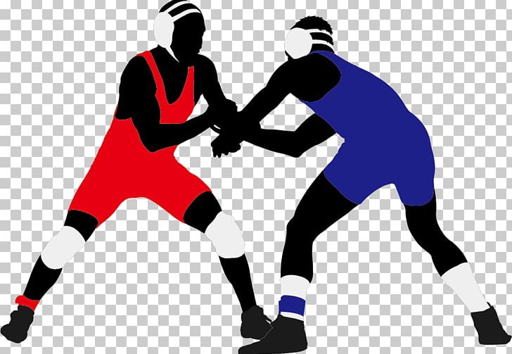 wrestling silhouette png