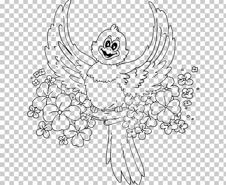 Coloring Book Drawing Bird Child PNG, Clipart, Adult, Animals, Art, Artwork, Beak Free PNG Download