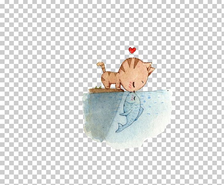 Cat Kitten Puppy Dog Drawing PNG, Clipart, Animal, Animals, Aquarium Fish, Cartoon, Cat Free PNG Download