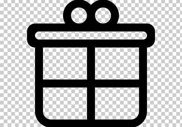 Christmas Gift Computer Icons PNG, Clipart, Area, Birthday, Black And White, Box, Christmas Free PNG Download