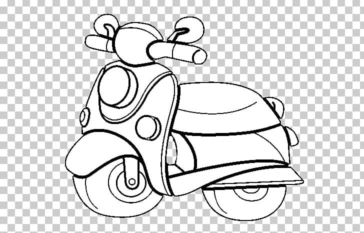 Motorcycle Scooter Drawing Motocross Vespa PNG, Clipart, Area, Arm, Art, Artwork, Automotive Design Free PNG Download