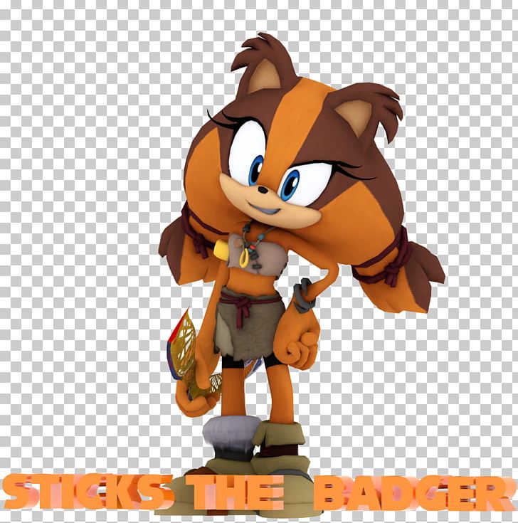 Sticks The Badger Sonic Boom Tails PNG, Clipart, Action Figure, Action Toy Figures, Art, Badger, Cartoon Free PNG Download