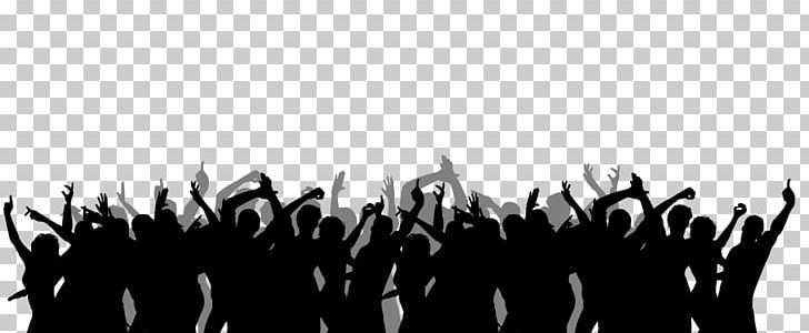 crowd silhouette png