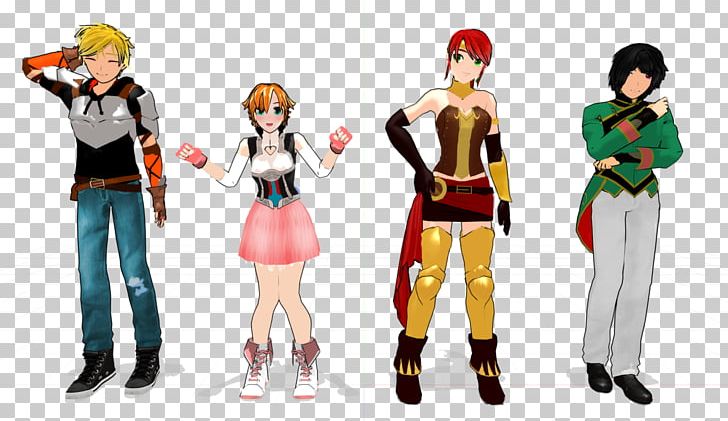 Nora Valkyrie Hatsune Miku MikuMikuDance Pyrrha Nikos Character PNG, Clipart, Action Figure, Character, Chibi, Clothing, Costume Free PNG Download