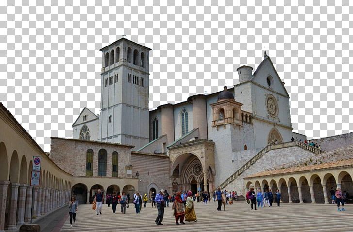 Basilica Of Saint Francis Of Assisi Monte Subasio Perugia PNG, Clipart, Architecture, Ass, Basilica, Building, Famous Free PNG Download