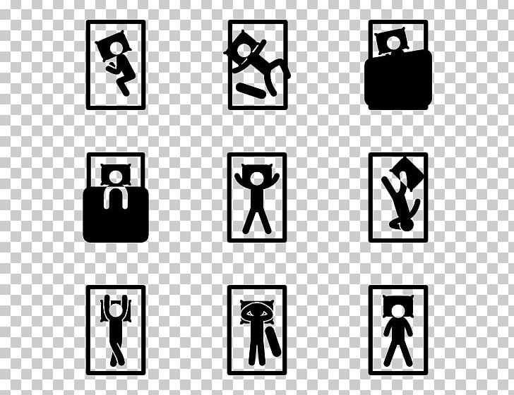 Computer Icons Sleep PNG, Clipart, Angle, Area, Bed, Black, Black And White Free PNG Download