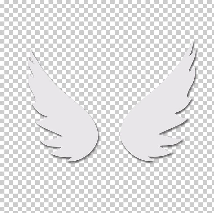Wing Feather PNG, Clipart, Angels Wings, Angel Wing, Angel Wings, Bird, Black And White Free PNG Download