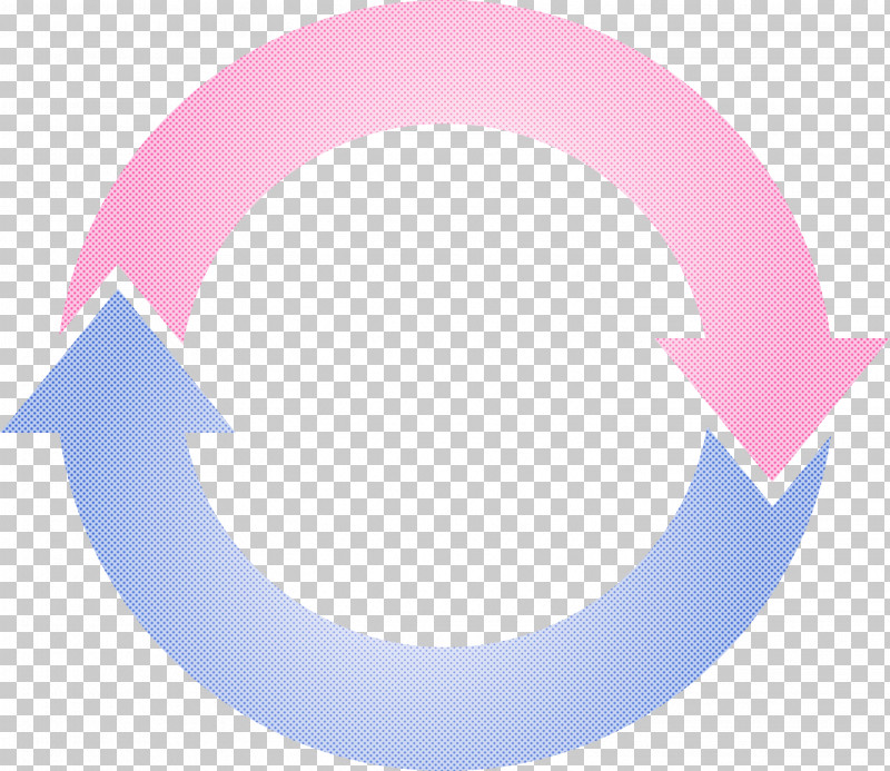 Circle Arrow PNG, Clipart, Circle, Circle Arrow, Logo, Oval, Pink Free PNG Download