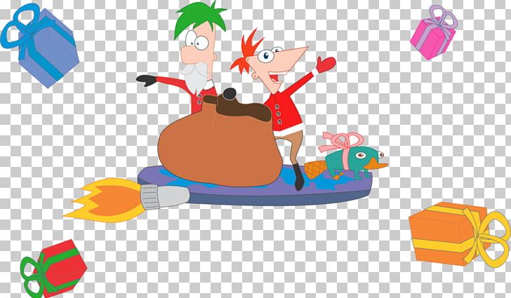 Phineas Flynn Ferb Fletcher Phineas And Ferb Christmas Vacation Christmas Day Illustration PNG, Clipart, Art, Artist, Cartoon, Christmas Day, Deviantart Free PNG Download