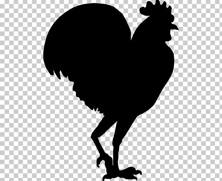 Silhouette PNG, Clipart, Animals, Beak, Bird, Black And White, Chicken Free PNG Download