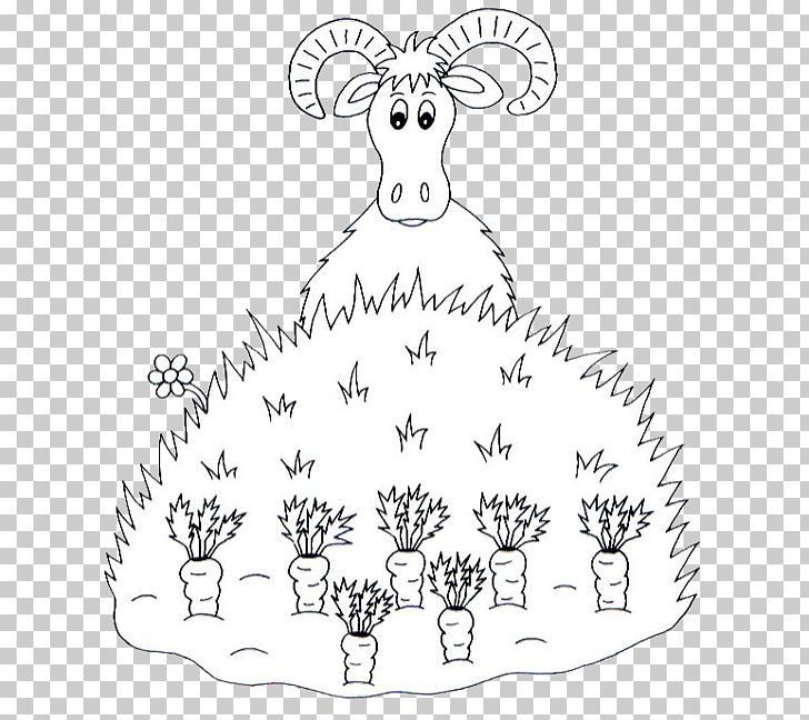 Chicken Goat U7f8a Chinese Zodiac Carrot PNG, Clipart, Animals, Art, Black And White, Carnivoran, Carrot Free PNG Download