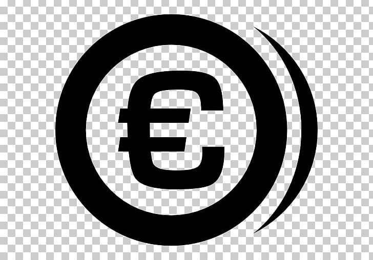 Currency Symbol Euro Sign Computer Icons PNG, Clipart, Area, Black And White, Brand, Cent, Circle Free PNG Download