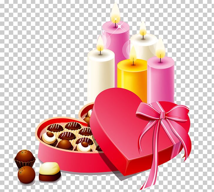 Chocolate Heart Valentine's Day PNG, Clipart, Bonbon, Candle, Chocolate, Chocolate Box Art, Food Free PNG Download