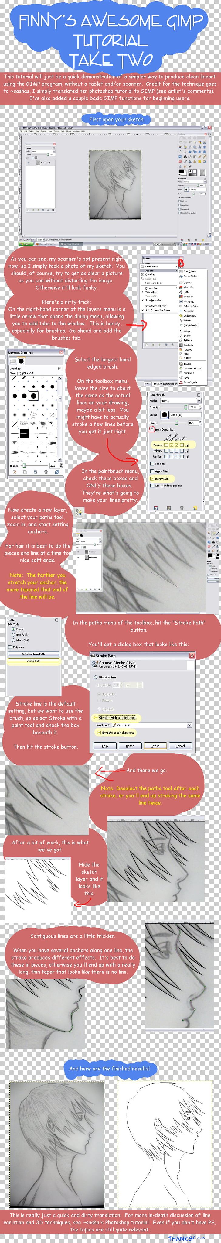 GIMP Drawing Tutorial Line Art PNG, Clipart, Art, Brush Stoke, Deviantart, Diagram, Digital Data Free PNG Download