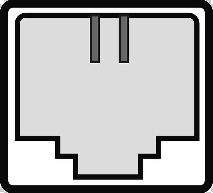 RJ-11 Computer Icons Telephone Plug PNG, Clipart, Angle, Area, Black, Black And White, Brand Free PNG Download
