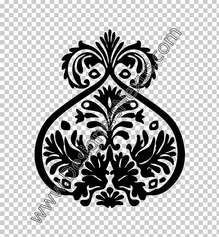 Stencil Art Symmetry PNG, Clipart, Art, Black And White, Drawing, Flora, Flower Free PNG Download