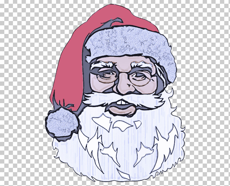 Santa Claus PNG, Clipart, Beard, Cartoon, Facial Hair, Glasses, Hair Free PNG Download