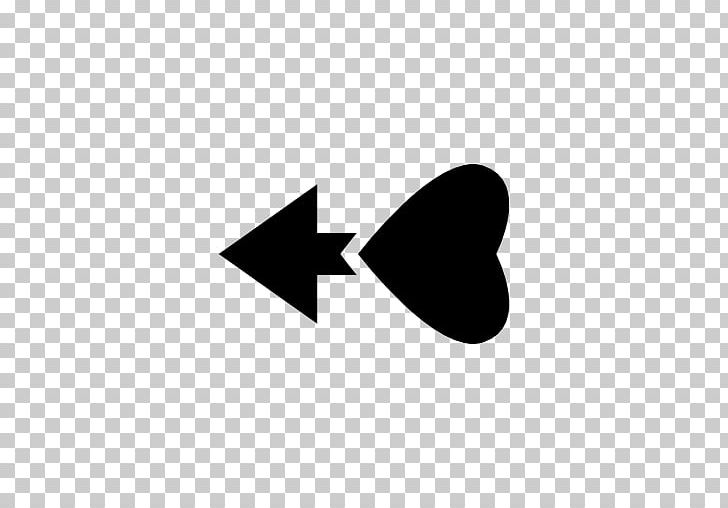 Arrow Computer Icons Symbol Heart PNG, Clipart, Angle, Arrow, Black, Black And White, Bracket Free PNG Download